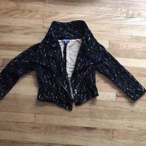 Vivienne Tam jacket petite fit! Holiday fun
